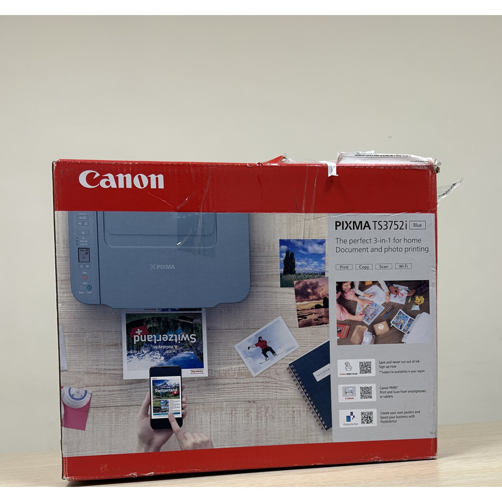 CANON PIXMA TS3752i blue/grey MFP 4ppm | ECP Grossiste informatique