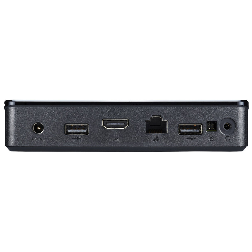 Shuttle XPC nano NS02EV2 PC poste de travail Rockchip RK3368 2 Go DDR3L-SDRAM 16 Go eMMC Android 8.1 Nettop Mini PC Noir