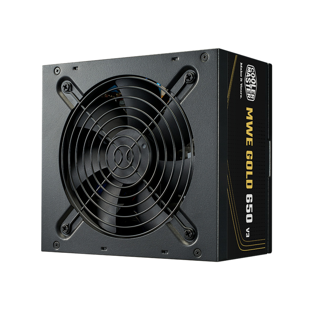 Cooler Master MWE Gold V3 ATX 3.1 Non-Modular Series unité d'alimentation d'énergie 650 W 24-pin ATX Noir