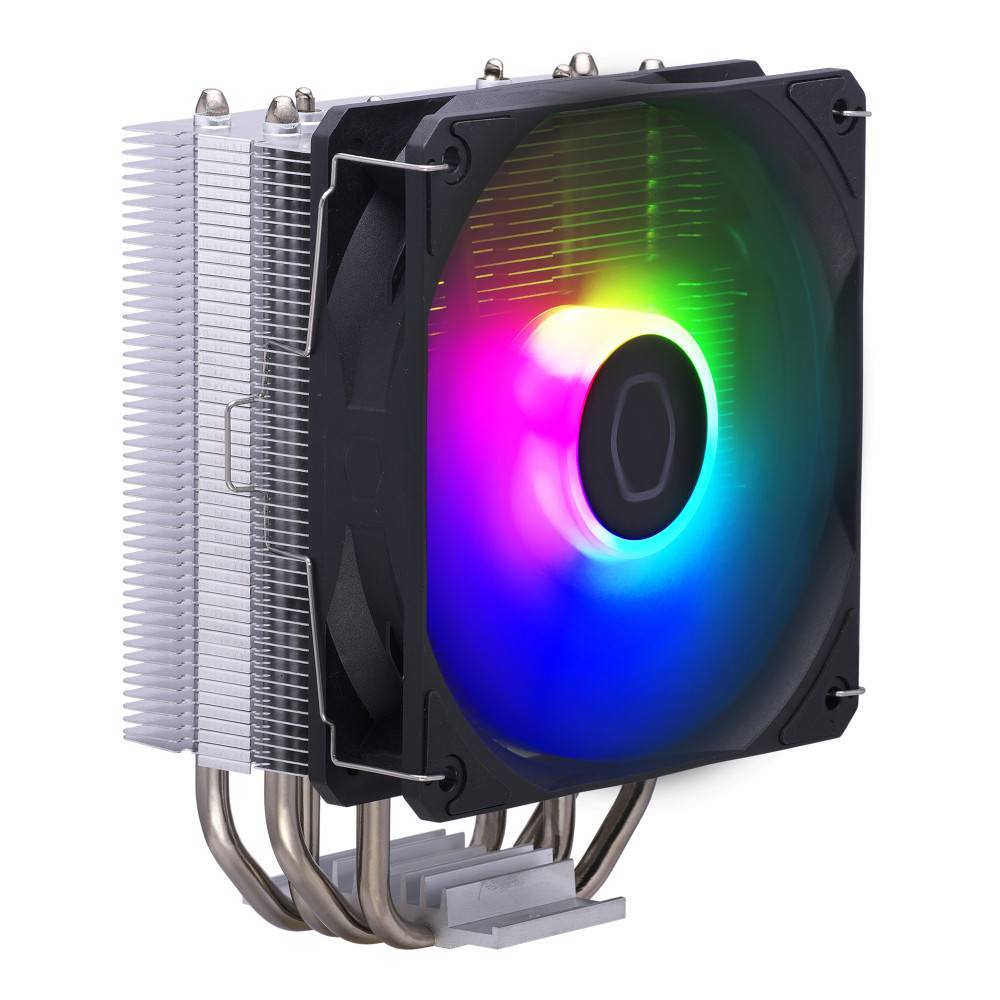Cooler Master Hyper 212 Spectrum V3 Processeur Refroidisseur d'air 12 cm Noir, Argent 1 pièce(s)