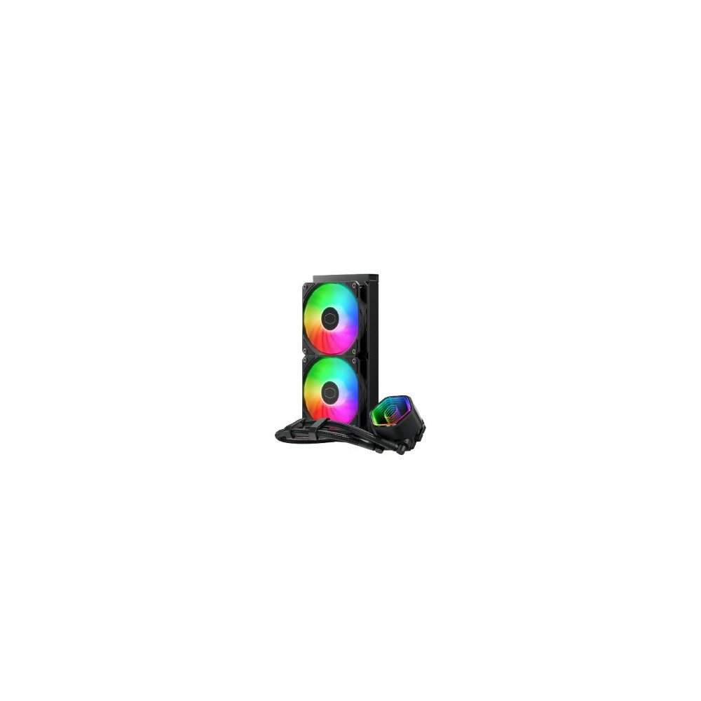 Cooler Master MasterLiquid 240 Core II Processeur Kit de refroidissement du liquide 12 cm Noir
