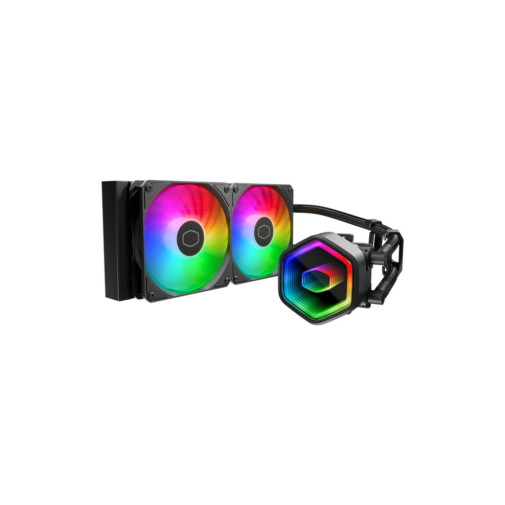Cooler Master MasterLiquid 240 Core II Processeur Kit de refroidissement du liquide 12 cm Noir