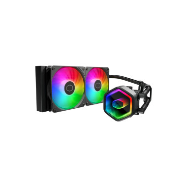Cooler Master MasterLiquid 240 Core II Processeur Kit de refroidissement du liquide 12 cm Noir