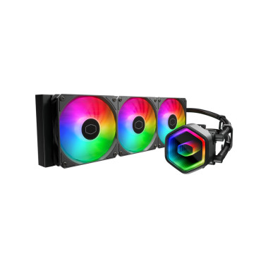 Cooler Master MasterLiquid 360 Core II Processeur Kit de refroidissement du liquide 12 cm Noir 1 pièce(s)