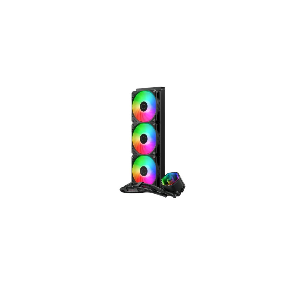 Cooler Master MasterLiquid 360 Core II Processeur Kit de refroidissement du liquide 12 cm Noir 1 pièce(s)