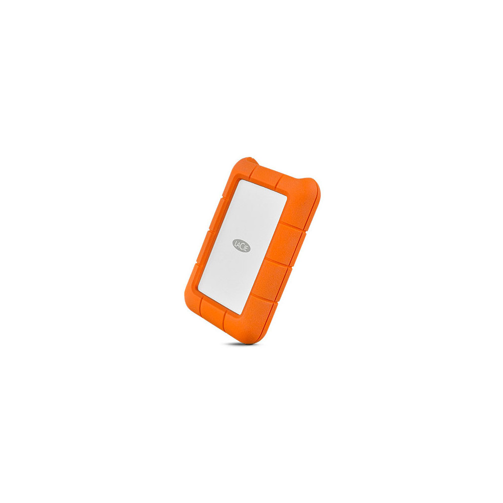 LaCie Rugged USB-C disque dur externe 4 To 5400 tr min 2.5" USB Type-C 3.2 Gen 1 (3.1 Gen 1) Orange, Argent