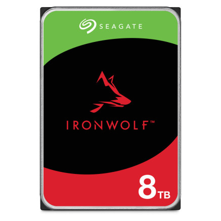 Seagate IronWolf ST8000VN002 disque dur 8 To 5400 tr min 256 Mo 3.5" Série ATA III