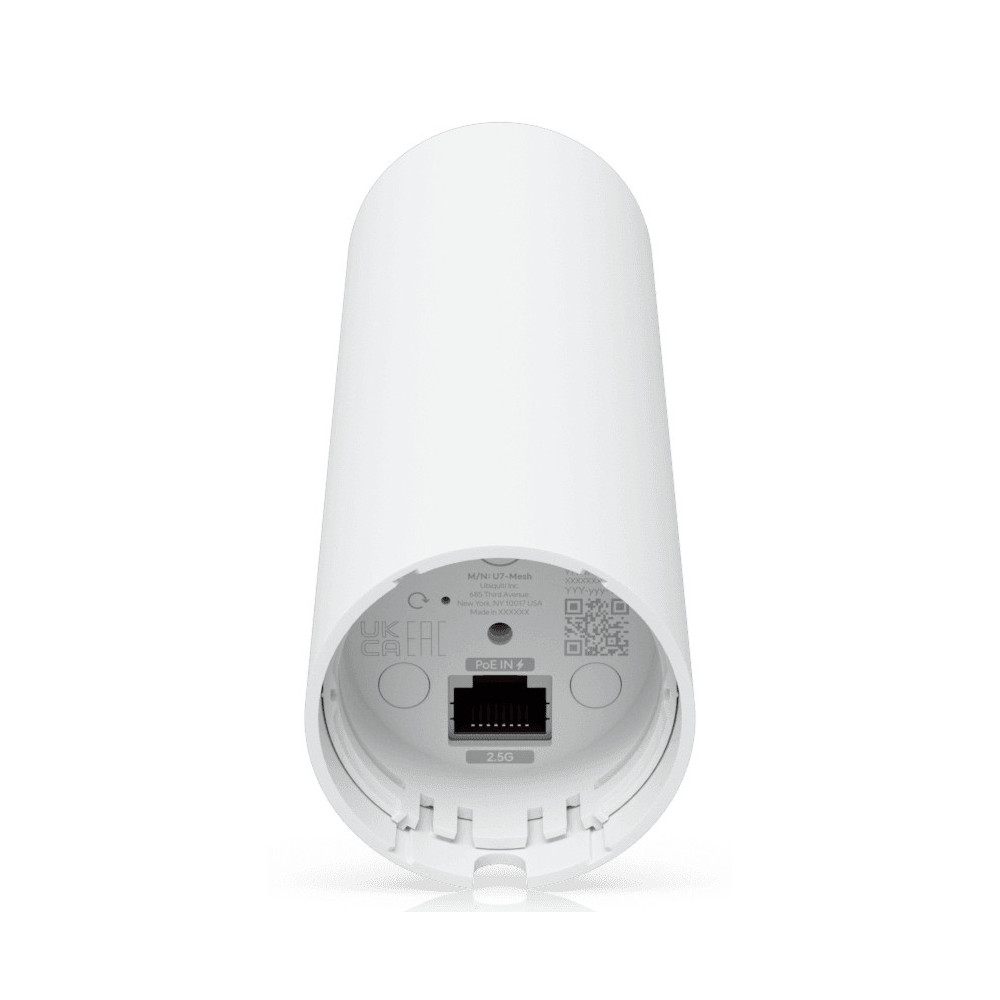 Ubiquiti U7 Mesh 5000 Mbit s Blanc Connexion Ethernet, supportant l'alimentation via ce port (PoE)