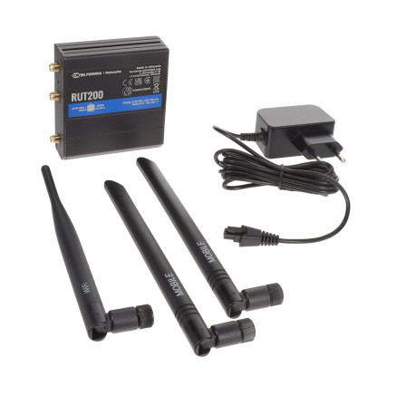 Teltonika RUT200 Industrial LTE WiFi Router | ECP Grossiste informatique