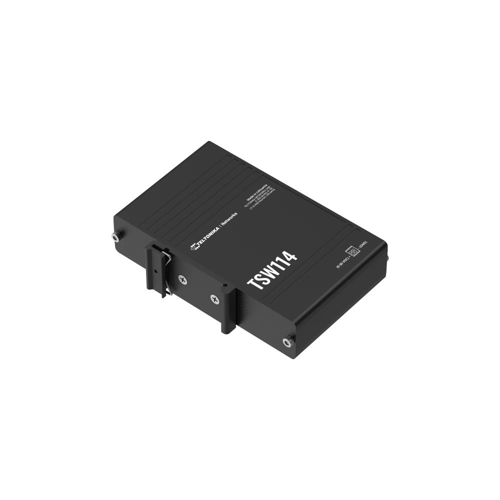 Teltonika TSW114000000 commutateur réseau Non-géré Gigabit Ethernet (10 100 1000) Noir