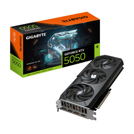 GIGABYTE GeForce RTX 5050 GAMING OC 8G Carte Graphique