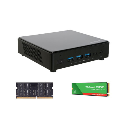 BUNDLE ECS LIVA Z3 Plus i5-10210U 16Go 500Go M.2 SSD | ECP Grossiste informatique