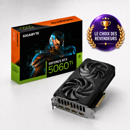 GIGABYTE RTX 5060 Ti WINDFORCE OC 8G – NVIDIA RTX GDDR7 PCIe 5.0