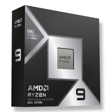 AMD Ryzen 9 9950X3D2 Dual Edition processeur 4,3 GHz 192 Mo L3 Plateau