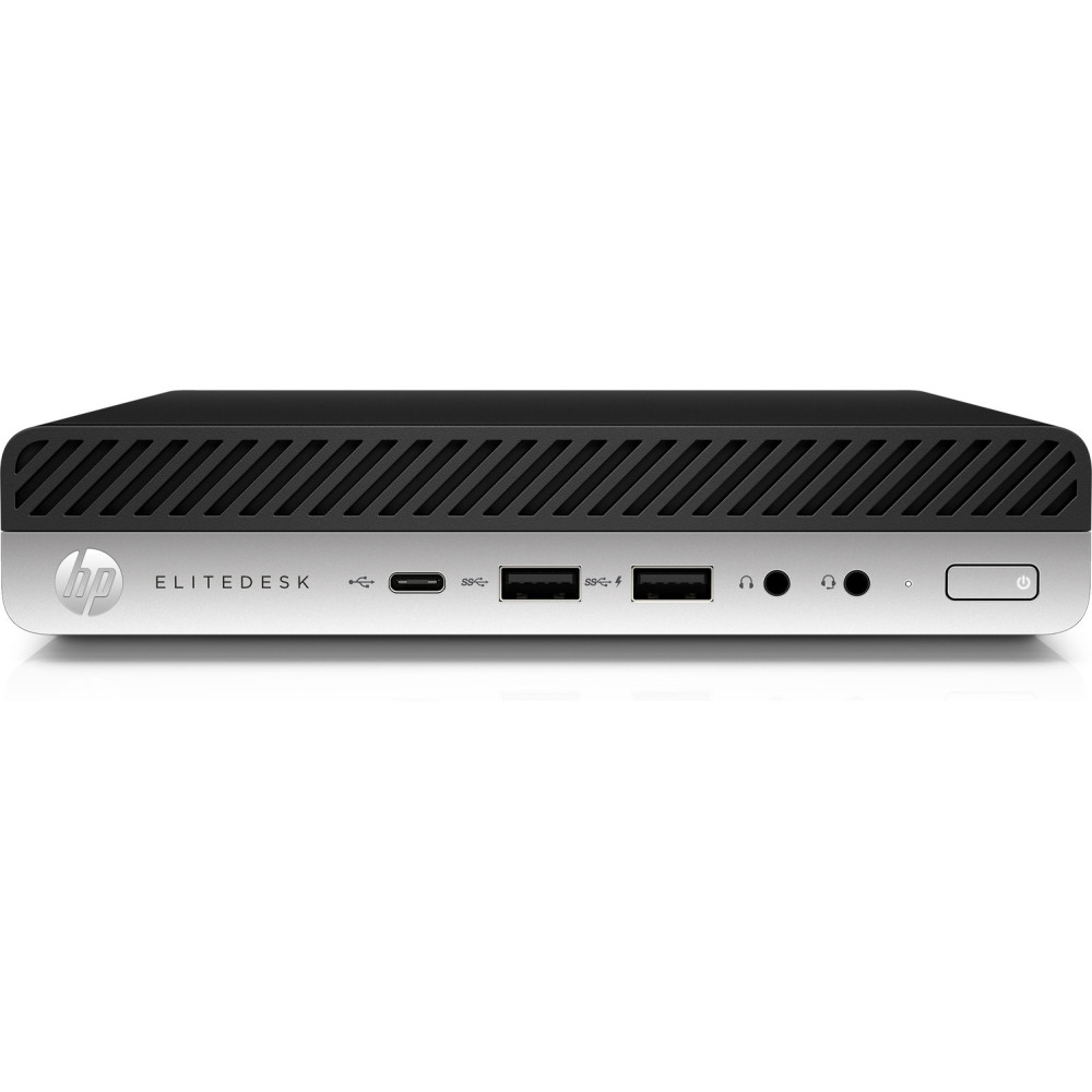 HP EliteDesk 705 G4 AMD A6 A6-9500E 8 Go DDR4-SDRAM 500 Go HDD Mini PC Noir