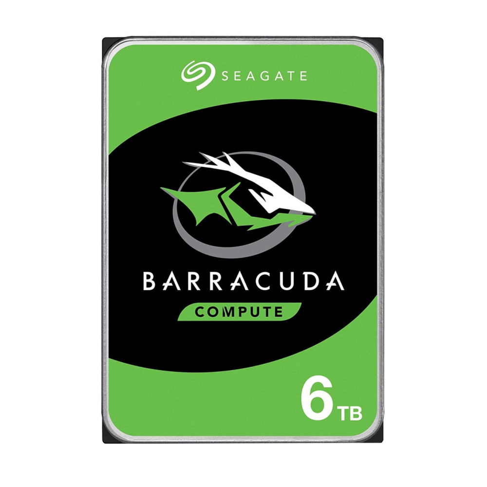 Seagate Barracuda 6TB disque dur 6 To 5400 tr min 256 Mo 3.5" Série ATA III