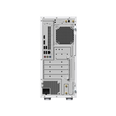 ASUS V500 Mini Tower V501MV-DIC03100U043W Intel Core 3 100U 8 Go DDR5-SDRAM 512 Go SSD Windows 11 Home PC Blanc