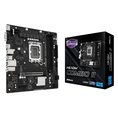 Bundle ASRock H610M-Combo II + CPU Intel Core i3 14100 (Tray) + SSD WD SN3000 500 Go