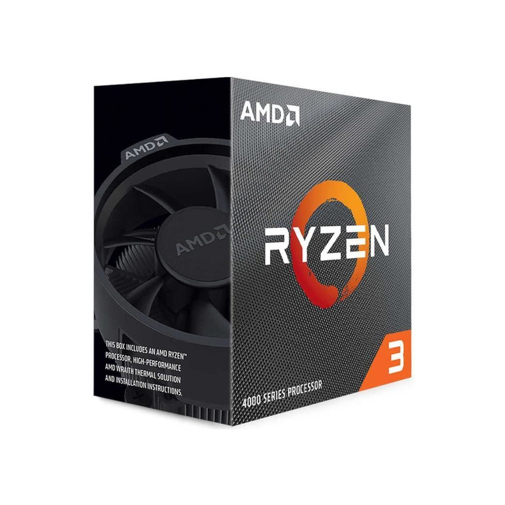 AMD Ryzen 3 4100 (3.8 Ghz / 4.0 Ghz) Gpu : Non - Ventirad : Inclus | ECP Grossiste informatique