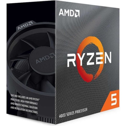 AMDCP039479 AMD Ryzen 5 4500 (3.6 Ghz   4.1 Ghz) Gpu   Non - Ventirad   Inclus