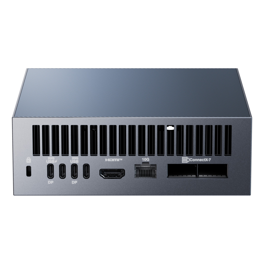 ASUS Ascent GX10 GX10-GG0027BN GB10 128 Go LPDDR5x-SDRAM 4 To SSD Mini PC Gris