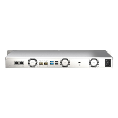 QNAP TS-435XEU NAS Rack (1 U) Marvell CN9131 4 Go DDR4 0 To QNAP QTS Noir, Gris