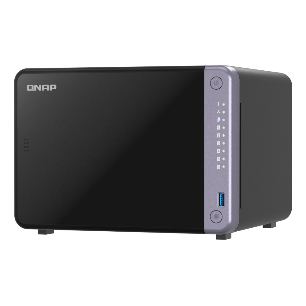 QNAP TS-632X NAS Tower Alpine Alpine AL-524 4 Go DDR4 QNAP QTS Noir