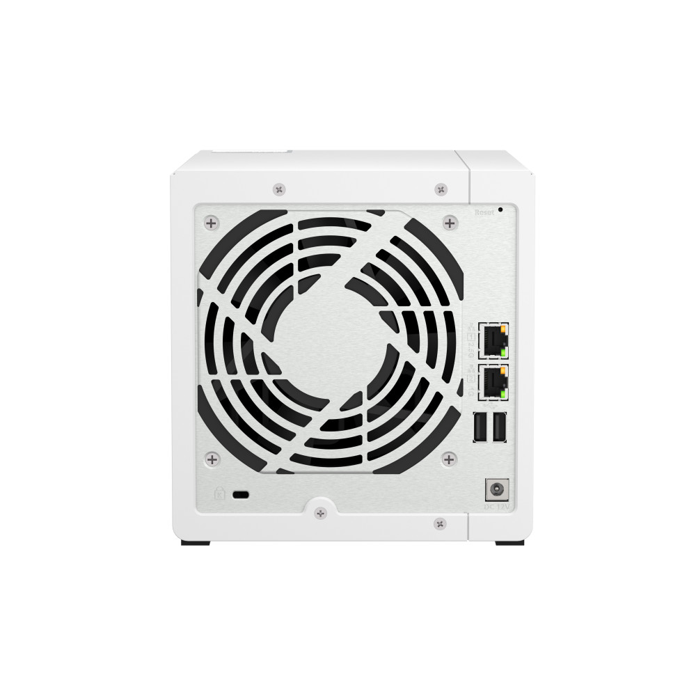 QNAP TS-433 NAS Tower ARM Cortex-A55 4 Go 0 To QNAP QTS Blanc
