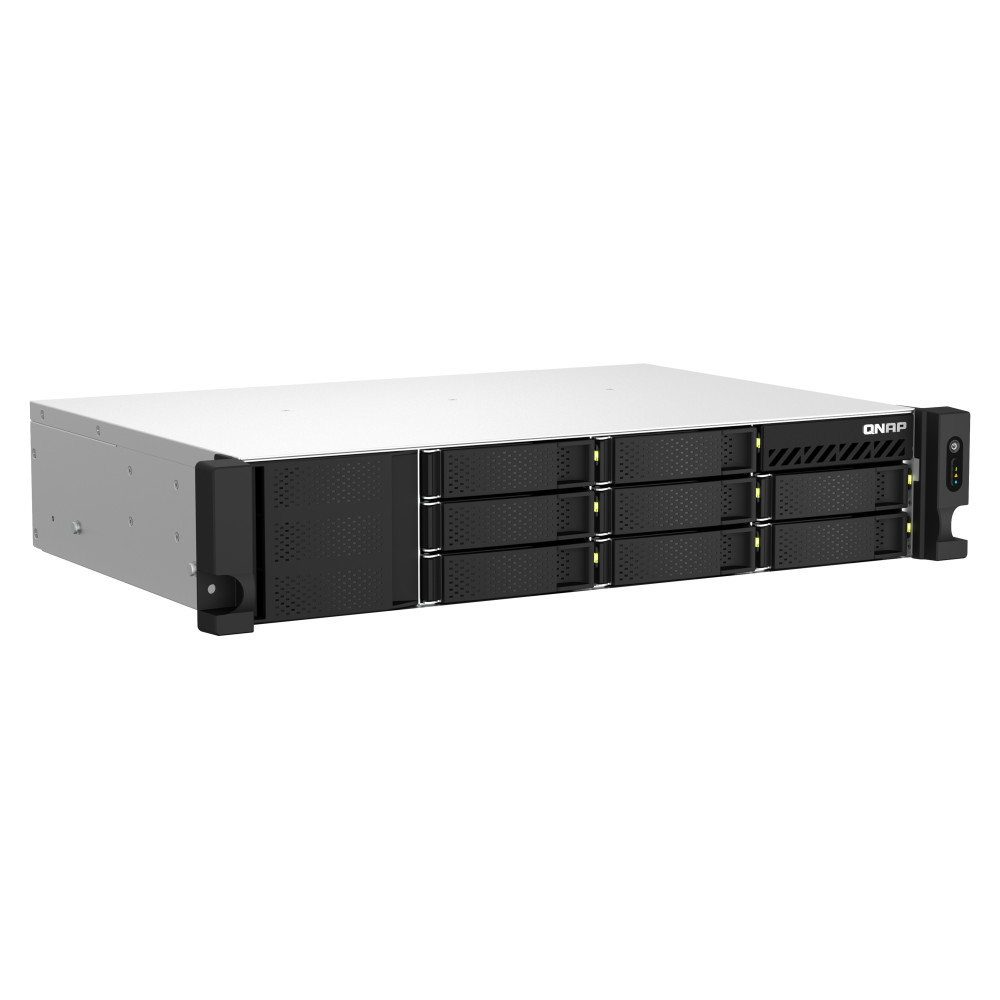 QNAP TS-864EU-RP NAS Rack (2 U) Intel® Celeron® N5095 8 Go DDR4 0 To QNAP Turbo System Noir