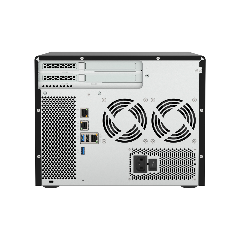 QNAP TS-855X SAN Tower Intel Atom® C5125 8 Go DDR4 0 To QNAP QTS Noir