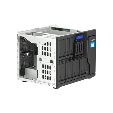 QNAP TS-1655 NAS Tower Intel Atom® C5125 8 Go DDR4 0 To QNAP Turbo System Noir