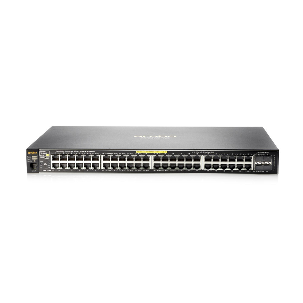 HPE Aruba Networking Aruba 2530 48G PoE+ Géré L2 Gigabit Ethernet (10 100 1000) Connexion Ethernet, supportant l'alimentation