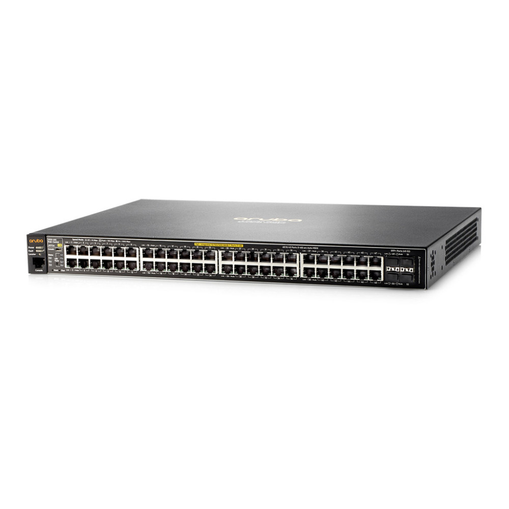 HPE Aruba Networking Aruba 2530 48G PoE+ Géré L2 Gigabit Ethernet (10 100 1000) Connexion Ethernet, supportant l'alimentation