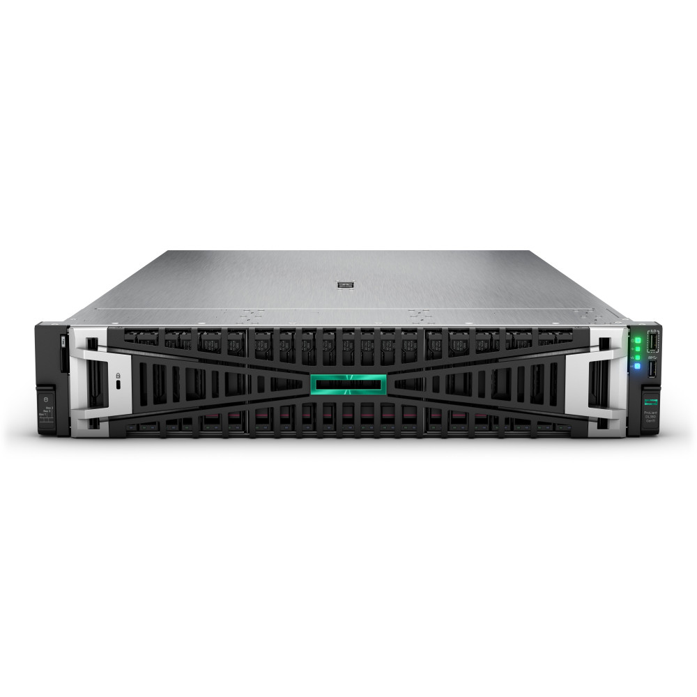 HPE ProLiant DL380 Gen11 6530 2.1GHz 32c 1P 2x32GB-R 8SFF MR416i-o 2x480GB SSD 2x1000W PS EU Server
