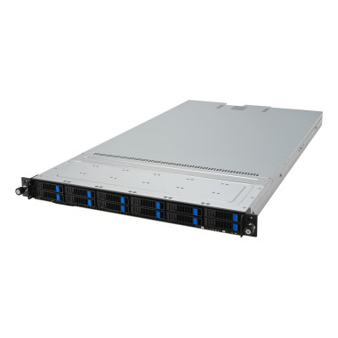 ASUS RS501A-E12-RS12U LGA 6096 Rack (1 U) Noir, Argent