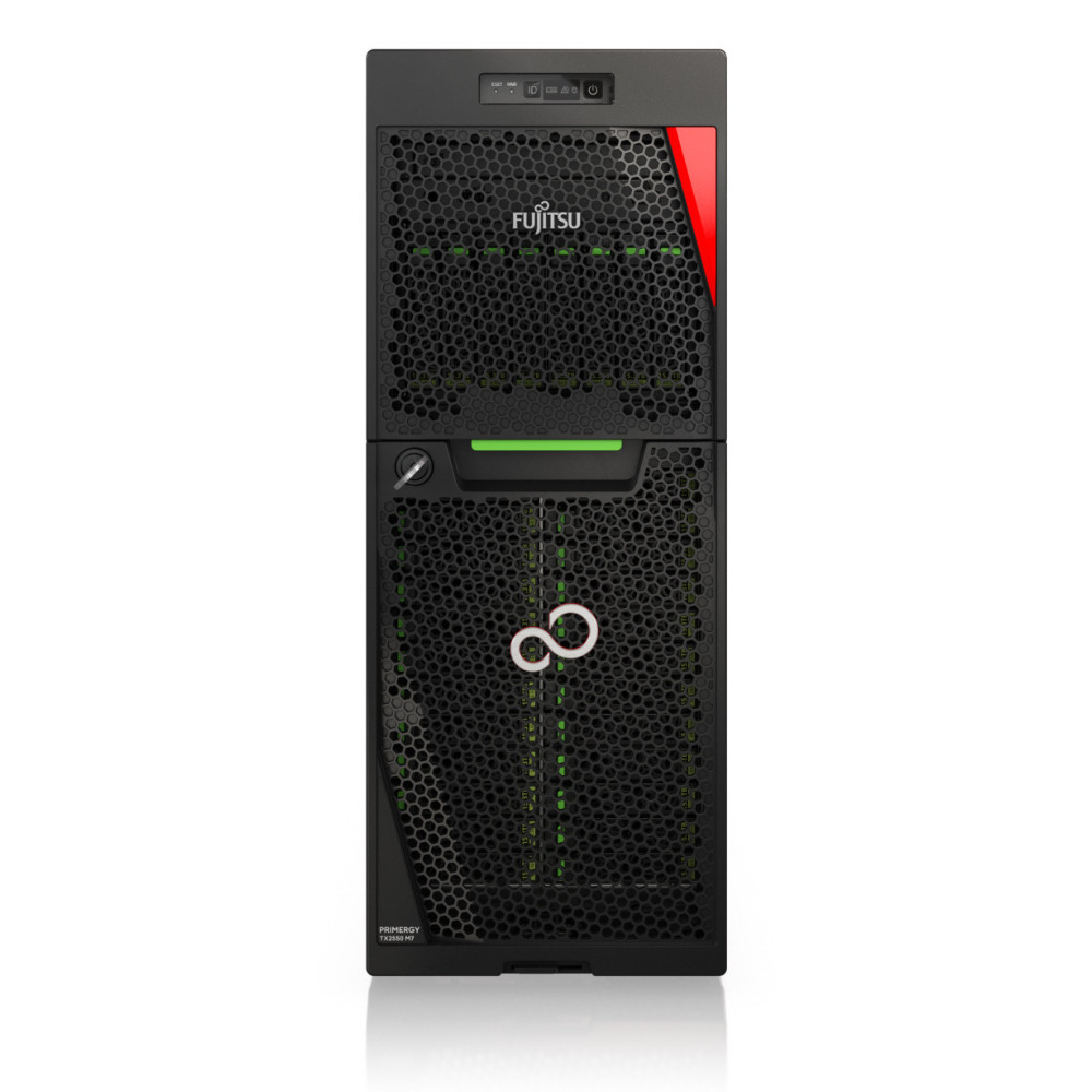 Fujitsu PRIMERGY TX2550 M7 serveur Tower Intel® Xeon® Gold 6334 3,6 GHz 32 Go DDR5-SDRAM 900 W