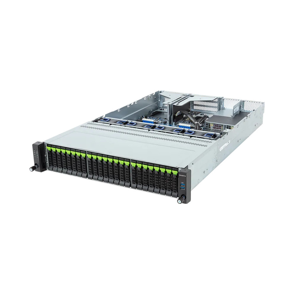 GIGABYTE R263-Z36-AAJ1 LGA 6096 Rack (2 U) Noir, Acier