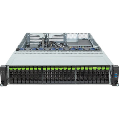 GIGABYTE R263-Z36-AAJ1 LGA 6096 Rack (2 U) Noir, Acier