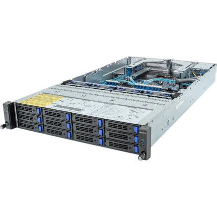 GIGABYTE R283-S94-AAH1 Intel C741 LGA 4677 (Socket E) Rack (2 U) Noir, Acier