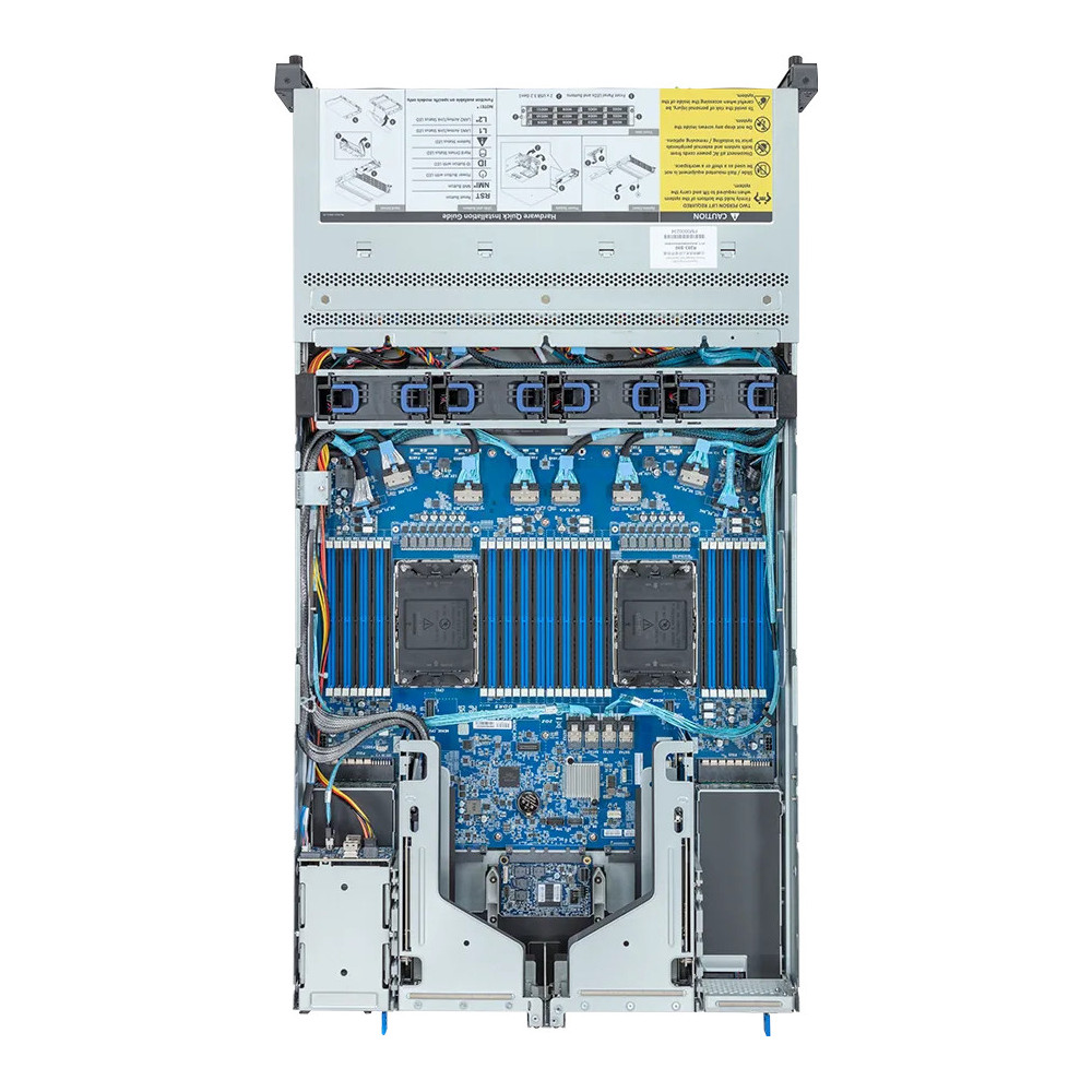 GIGABYTE R283-S94-AAH1 Intel C741 LGA 4677 (Socket E) Rack (2 U) Noir, Acier
