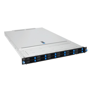 ASUS RS700A-E13-RS12U LGA 6096P Rack (1 U) Noir, Argent