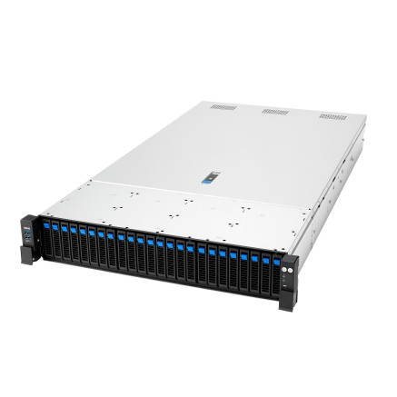 ASUS RS720A-E13-RS24G Socket SP5 Rack (2 U) Noir, Argent