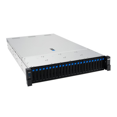 ASUS RS720A-E13-RS24G Socket SP5 Rack (2 U) Noir, Argent