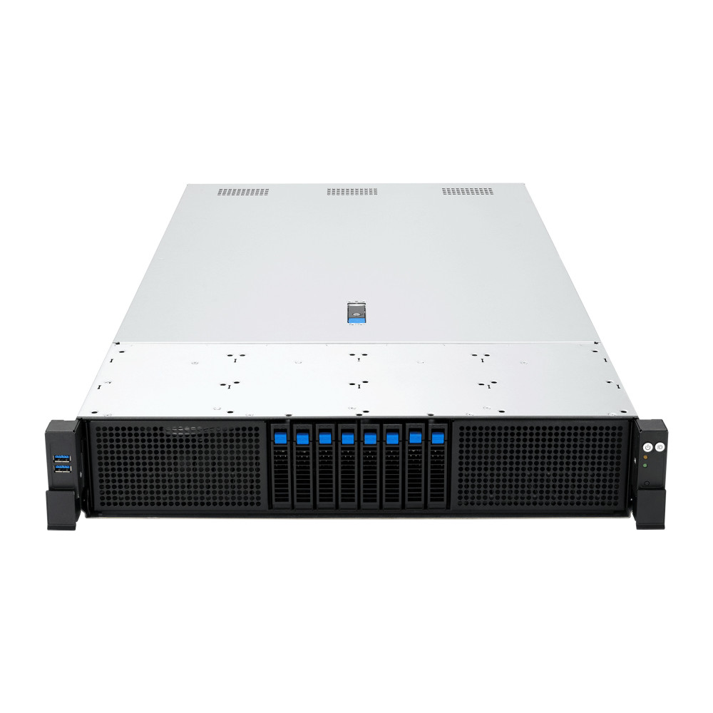 ASUS RS720A-E13-RS8U Socket SP5 Rack (2 U) Noir, Argent
