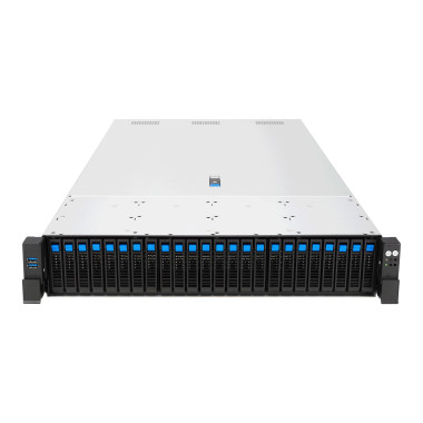 ASUS RS720-E12-RS24G Rack (2 U) Noir, Argent