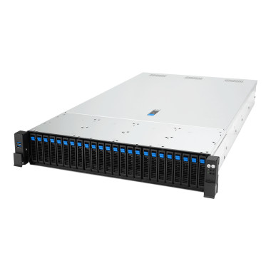 ASUS RS720-E12-RS24G Rack (2 U) Noir, Argent