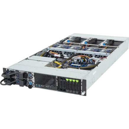 GIGABYTE XV24-SX0-AAJ1 LGA 4710 Rack (2 U) Noir, Acier