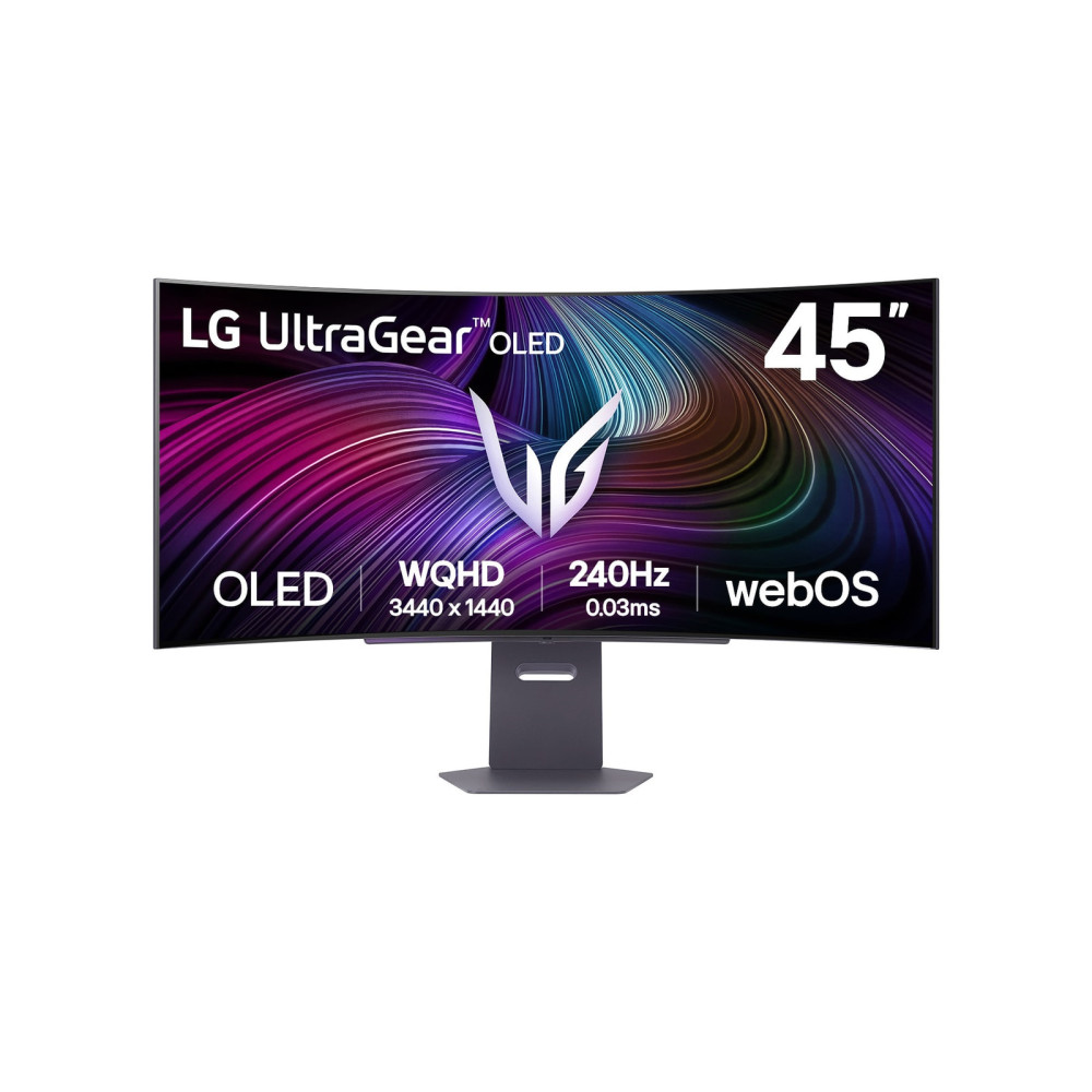 LG 45GX90SA-B écran plat de PC 114,3 cm (45") 3440 x 1440 pixels Wide Quad HD OLED Noir