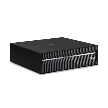 Acer Veriton VGN100 GB10 128 Go LPDDR5x-SDRAM 4 To SSD DGX OS Mini PC Station de travail Noir, Gris