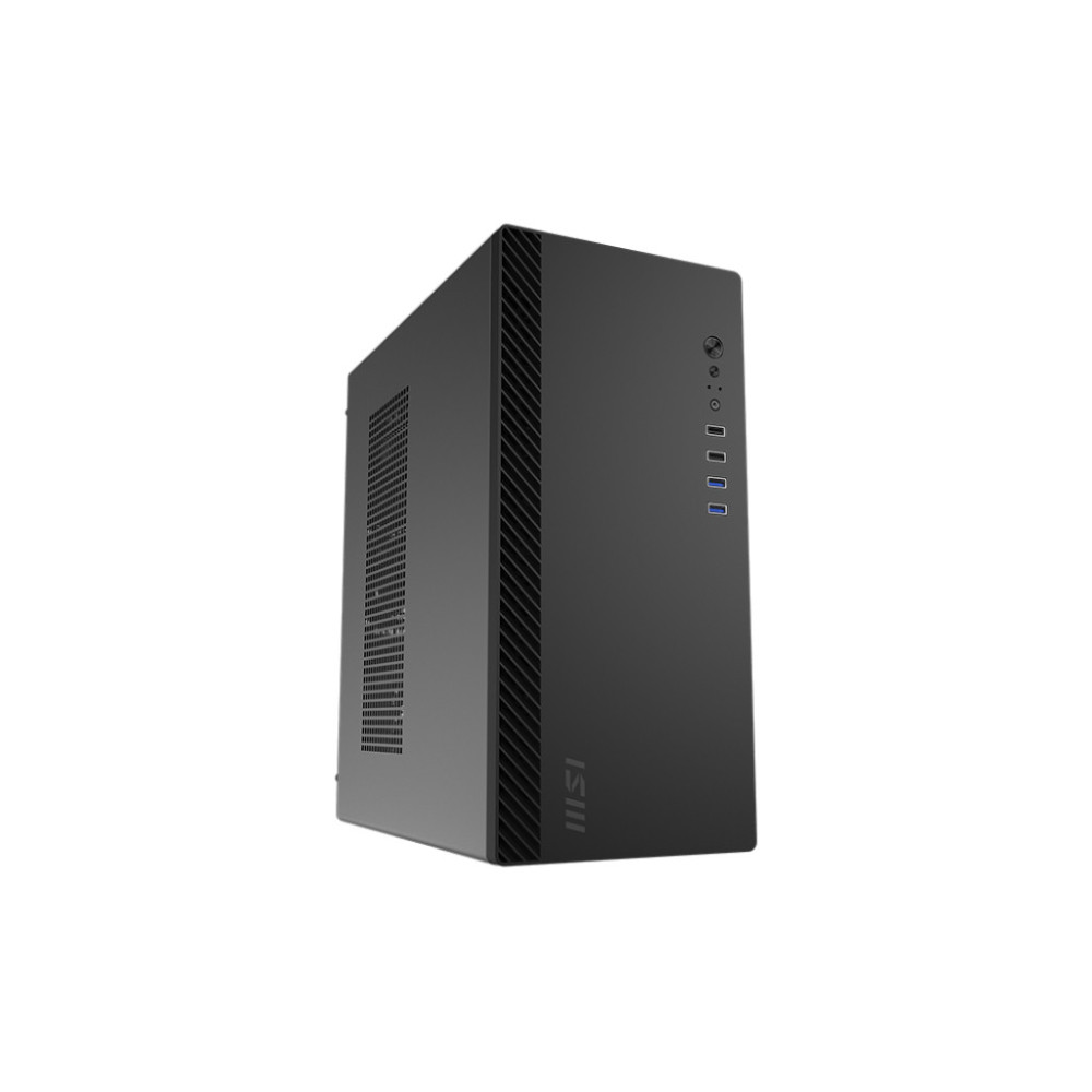 MSI PRO SHIELD M100P N50- Boitier Mini Tour - MATX - Mini-ITX -  avec alim 500W  - Noir | ECP Grossiste informatique